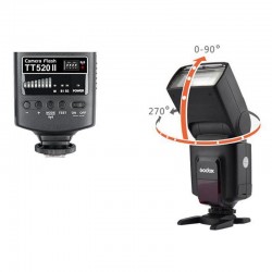 "Godox Speedlite TT520 II - Krachtige flitser voor professionele fotografie"
