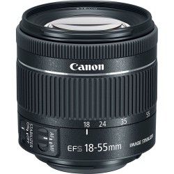 Canon EF-S 18-55mm f/4-5.6 IS STM - Scherpe prijzen bij Foto-Groep