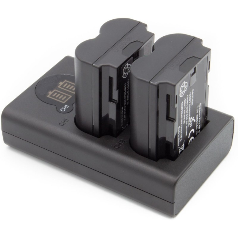 Mcoplus Duocharger USB Incl 2XNP-W235