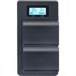 Mcoplus Duocharger USB w/ 2XLP-E6P