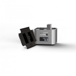 Hahnel ProCube2 accuplaat voor Canon LP-E8 batterijen