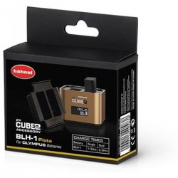 Hahnel ProCube2 accuplaat voor Olympus BLH-1 batterijen