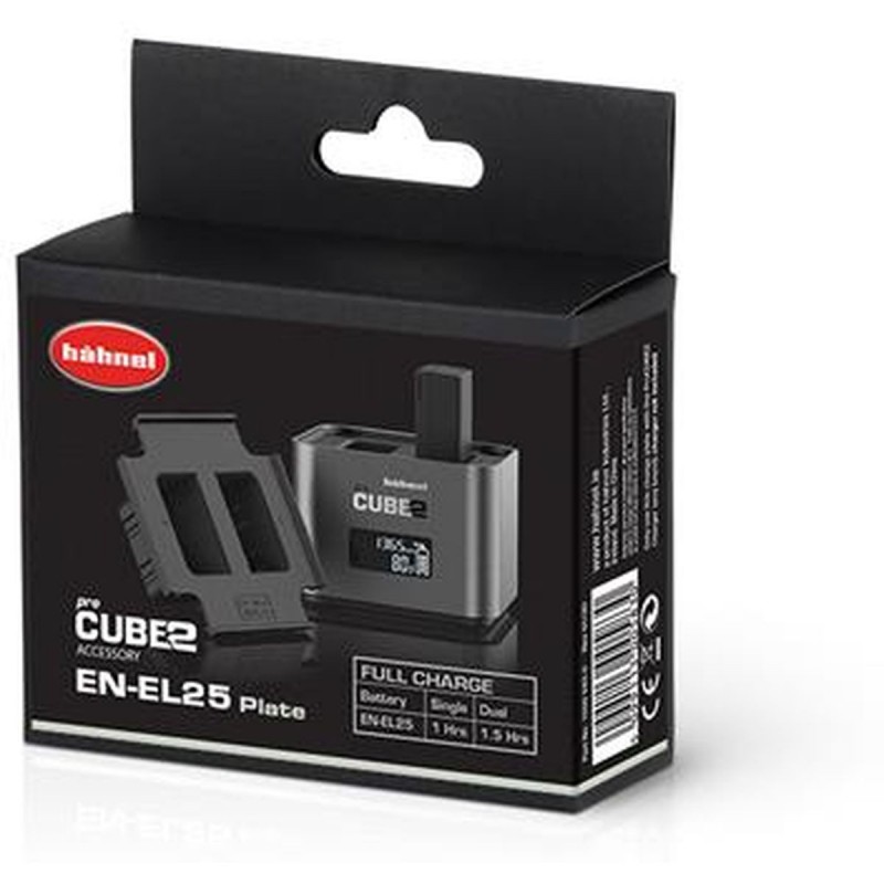Hahnel ProCube2 accuplaat voor Nikon EN-EL25 batterijen