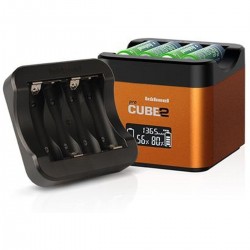 Hahnel ProCube2 plaat voor AA-batterijen