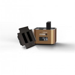 Hahnel ProCube2 accuplaat voor Olympus BLS-5 batterijen