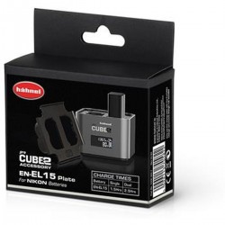 Hahnel ProCube2 accuplaat voor Nikon EN-EL15B batterijen