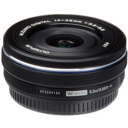 OM SYSTEM M.Zuiko Digital ED 14-42mm f/3.5-5.6 EZ Zwart | Foto-Groep