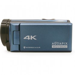 "Aquapix WDV5630 Grey Blue - Exclusieve waterdichte camera voor scherpe onderwaterfoto's"