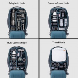 PGYTECH Roller Camera Backpack (Space Black)