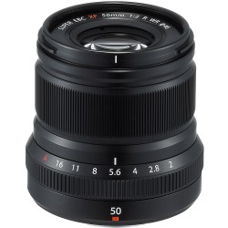 "Fujifilm XF 50mm f/2 R WR zwart - Beste prijs en snelle levering bij Foto-Groep"