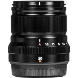 "Fujifilm XF 50mm f/2 R WR zwart - Beste prijs en snelle levering bij Foto-Groep"