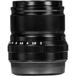 "Fujifilm XF 50mm f/2 R WR zwart - Beste prijs en snelle levering bij Foto-Groep"