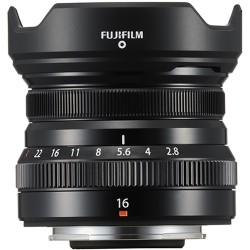 "Fujifilm XF 16mm f/2.8 R WR Zwart - Beste prijs en snelle levering bij Foto-Groep"