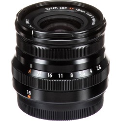 "Fujifilm XF 16mm f/2.8 R WR Zwart - Beste prijs en snelle levering bij Foto-Groep"