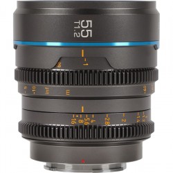 "Sirui Night Walker 55mm T1.2 S35 MF Cine Lens (MFT) Gunmetal Gray | Foto-Groep"