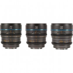 "Sirui Nightwalker 24 35 55mm T1.2 S35 MF Cine Lens Set (Sony E) | Foto-Groep"