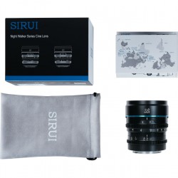 Sirui Night Walker 16mm T1.2 S35 MF Cine (Canon RF) Zwart - Foto-Groep