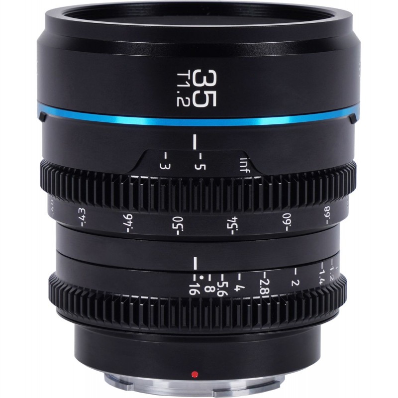 Sirui Night Walker 35mm T1.2 S35 MF Cine Zwart Sirui Night Walker 35mm T1.2 S35 MF Cine Zwart
