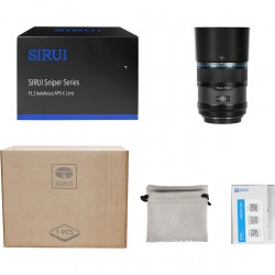 Sirui Sniper 75mm f/1.2 APS-C AF (Sony E) Zwart | Foto-Groep