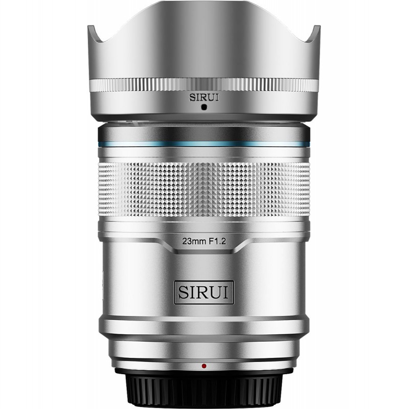 "Sirui Sniper 23mm f/1.2 APS-C AF (Nikon Z) Zilver - Foto-Groep" "Sirui Sniper 23mm f/1.2 APS-C AF (Nikon Z) Zilver - Foto-Groep"