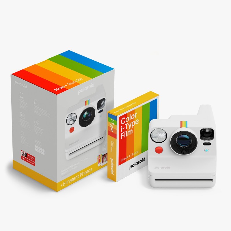 Polaroid Now+ Gen 3 White + Colour Film Bundle (8 Photos)