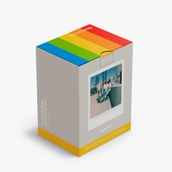 Polaroid Now Gen 3 Pebble White + Colour Film Bundle (8 Photos)