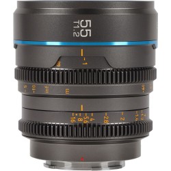 "Sirui Night Walker 55mm T1.2 S35 MF Cine (X-Mount) Gunmetal Gray - Foto-Groep"