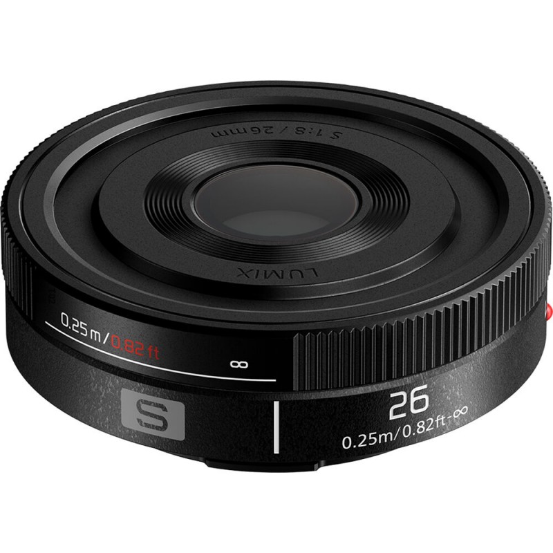 "Panasonic Lumix S 26mm f/8.0 Pancake (L-Mount) - Foto-Groep" "Panasonic Lumix S 26mm f/8.0 Pancake (L-Mount) - Foto-Groep"