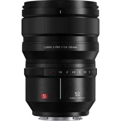 Panasonic Lumix 50mm f/1.4 S PRO Zwart - Foto-Groep: Koop nu!