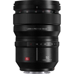 Panasonic Lumix 50mm f/1.4 S PRO Zwart - Foto-Groep: Koop nu!