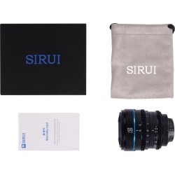 Sirui Night Walker 55mm T1.2 S35 MF Cine Lens (MFT) Zwart - Foto-Groep
