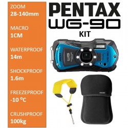 Pentax WG-90 Blue Kit | Koop bij Foto-Groep voor de beste prijs