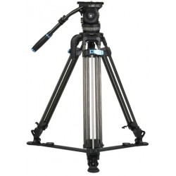 Sirui Twin-Leg Video Tripod 100mm Half-Bowl + VHS18 Professional Fluid Head