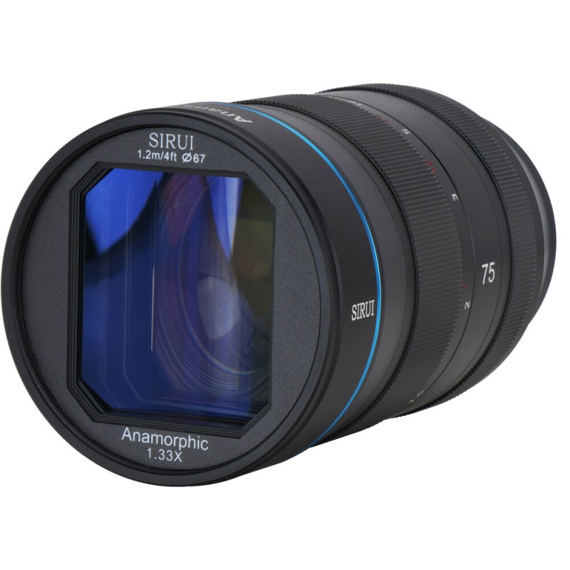 "Sirui 75mm f/1.8 1.33x Anamorphic (Nikon Z) - Foto-Groep" "Sirui 75mm f/1.8 1.33x Anamorphic (Nikon Z) - Foto-Groep"