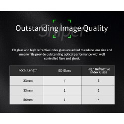"Sirui Sniper 23mm f/1.2 APS-C AF (Nikon Z) Zilver - Foto-Groep"