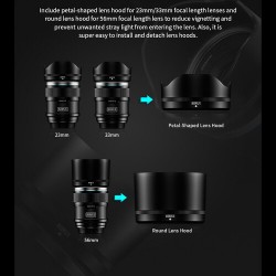 Sirui Sniper 33mm f/1.2 APS-C AF (Nikon Z) Zwart | Foto-Groep