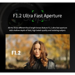 "Sirui Sniper 56mm f/1.2 APS-C AF (Nikon Z) Zwart - Foto-Groep"