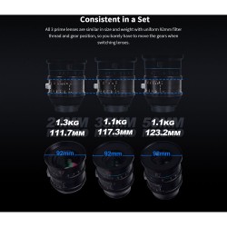 "Sirui Jupiter 35mm T2 FF Macro Cine Lens (PL Mount) - Foto-Groep"