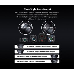 "Sirui Jupiter 50mm T2 FF Macro Cine (PL Mount) - Foto-Groep"