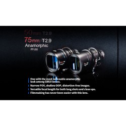 Sirui 75mm T2.9 1.6x FF Anamorphic (Sony E) - Koop bij Foto-Groep