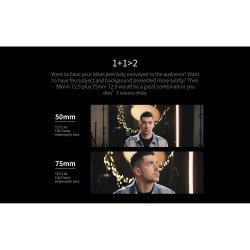 Sirui 75mm T2.9 1.6x FF Anamorphic (Sony E) - Koop bij Foto-Groep