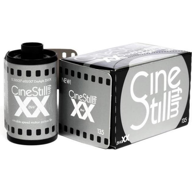 CINESTILL BwXX (Double-X) Black and White Negative Film ISO 250 135/36 CINESTILL BwXX (Double-X) Black and White Negative Film ISO 250 135/36
