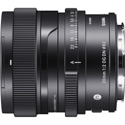 "Sigma 20mm f/2 DG DN (C) Sony E | Foto-Groep - De beste prijs en kwaliteit"