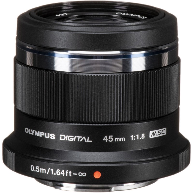 OM SYSTEM M.Zuiko Digital 45mm f/1.8 Zwart - Beste prijs en snelle levering op Foto-Groep website