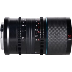 "Sirui 35mm T2.9 1.6x FF Anamorphic (DL Mount) Carbon Fiber - Foto-Groep"