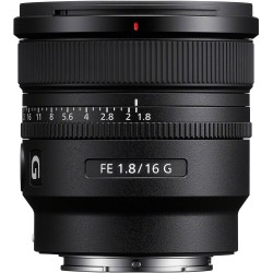 Sony FE 16mm f/1.8 G | Hoogwaardige groothoeklens | Foto-Groep