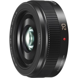 "Panasonic Lumix G 20mm f/1.7 II ASPH. Zwart - Foto-Groep"