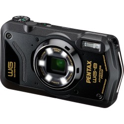 "Pentax WG-8 Black: Duurzame waterdichte camera | Foto-Groep"