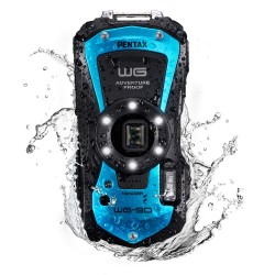 Pentax WG-90 Blue | Duurzame en waterdichte camera | Foto-Groep
