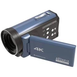 "Aquapix WDV5630 Grey Blue - Exclusieve waterdichte camera voor scherpe onderwaterfoto's"